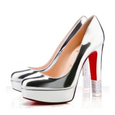 Christian Louboutin verzierte 140-mm-Pumps Silber Christian Louboutin verzierte 140-mm-Pumps Silber