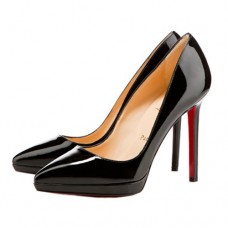 Christian Louboutin Pigalle Plato 120mm Pumps Schwarz