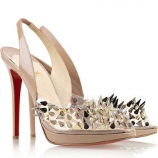 Christian Louboutin Pik Pik Pik 120mm Slingbacks Nude Christian Louboutin Pik Pik Pik 120mm Slingbacks Nude