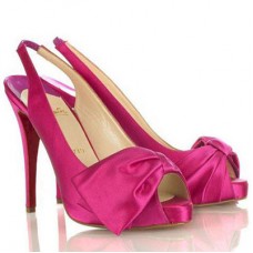 Christian Louboutin Very Noeud 120mm Slingbacks Rose Matador Christian Louboutin Very Noeud 120mm Slingbacks Rose Matador