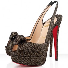 Christian Louboutin Jenny 140mm Slingbacks Schwarz Christian Louboutin Jenny 140mm Slingbacks Schwarz