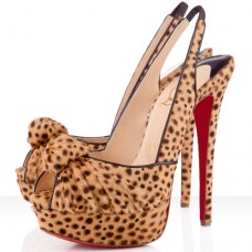 Christian Louboutin Jenny 140 mm Special Occasion Leopard Christian Louboutin Jenny 140 mm Special Occasion Leopard