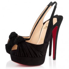 Christian Louboutin Jenny 140 mm Special Occasion Schwarz Christian Louboutin Jenny 140 mm Special Occasion Schwarz