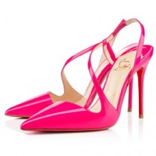 Christian Louboutin June 100mm Slingbacks Rose Matador Christian Louboutin June 100mm Slingbacks Rose Matador