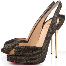 Christian Louboutin Boulimina 120mm Slingbacks Schwarz