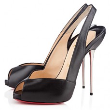 Christian Louboutin Boulimina 120mm Slingbacks Schwarz