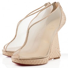 Christian Louboutin Janet 120mm Wedges Weiß Christian Louboutin Janet 120mm Wedges Weiß