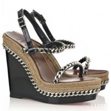 Christian Louboutin Macarena 120mm Wedges Schwarz Christian Louboutin Macarena 120mm Wedges Schwarz