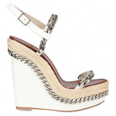 Christian Louboutin Macarena 120mm Wedges Weiß Christian Louboutin Macarena 120mm Wedges Weiß