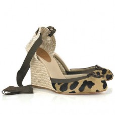 Christian Louboutin Carino 100mm Wedges Leopard Christian Louboutin Carino 100mm Wedges Leopard