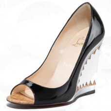 Christian Louboutin Miramar 100mm Wedges Schwarz Christian Louboutin Miramar 100mm Wedges Schwarz