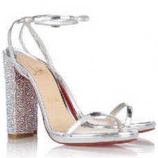 Christian Louboutin Au Palace 120mm Sandalen Silber Christian Louboutin Au Palace 120mm Sandalen Silber
