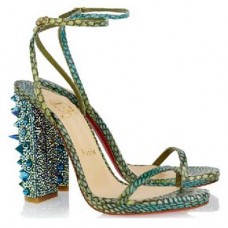 Christian Louboutin Au Palace 120mm Sandalen Grün Christian Louboutin Au Palace 120mm Sandalen Grün