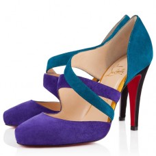 Christian Louboutin Citoyenne 100 mm Sandalen Lila Christian Louboutin Citoyenne 100 mm Sandalen Lila