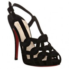 Christian Louboutin Larissandale 120mm Sandalen Schwarz