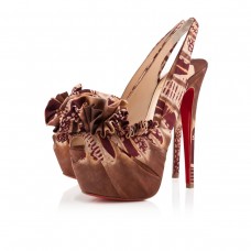 Christian Louboutin High Boubou 160 mm Plateauschuhe Fauve Christian Louboutin High Boubou 160 mm Plateauschuhe Fauve