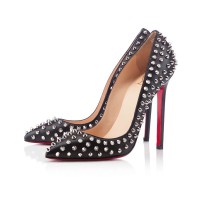 Christian Louboutin Pigalle Spikes 120mm Pumps Schwarz Christian Louboutin Pigalle Spikes 120mm Pumps Schwarz
