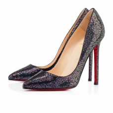 Christian Louboutin Pigalle 120mm Pumps Blau Khol Christian Louboutin Pigalle 120mm Pumps Blau Khol