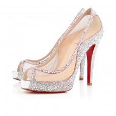 Christian Louboutin Camillas 120mm Peep Toe Pumps Aurora Boreale Christian Louboutin Camillas 120mm Peep Toe Pumps Aurora Boreale