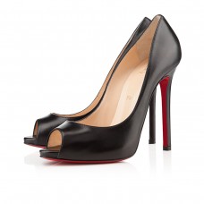 Christian Louboutin Flo 120mm Peep-Toe-Pumps Schwarz Christian Louboutin Flo 120mm Peep-Toe-Pumps Schwarz