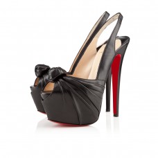 Christian Louboutin Miss Benin 160mm Slingbacks Schwarz Christian Louboutin Miss Benin 160mm Slingbacks Schwarz