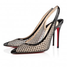 Christian Louboutin Nu et Nu 100mm Sandalen Schwarz Christian Louboutin Nu et Nu 100mm Sandalen Schwarz