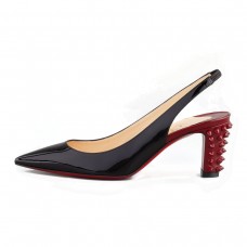 Christian Louboutin Lemer 40mm Slingbacks Schwarz Christian Louboutin Lemer 40mm Slingbacks Schwarz