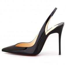 Christian Louboutin Flueve 120mm Slingbacks Schwarz Christian Louboutin Flueve 120mm Slingbacks Schwarz