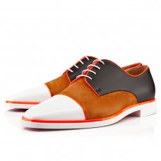 Christian Louboutin Bruno Orlato Loafer Weiß/Fauve