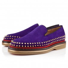 Christian Louboutin Fredapoitiers Loafer Lila Christian Louboutin Fredapoitiers Loafer Lila