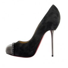 Christian Louboutin Metalipp Pumps, 120 mm, Schwarz