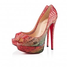 Christian Louboutin Lady 140mm Peep Toe Pumps, mehrfarbig Christian Louboutin Lady 140mm Peep Toe Pumps, mehrfarbig