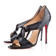 Christian Louboutin Suzanana 100mm Peep-Toe-Pumps Schwarz Christian Louboutin Suzanana 100mm Peep-Toe-Pumps Schwarz