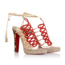 Christian Louboutin Salsbourg 120mm Sandalen Taupe