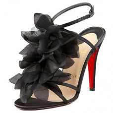 Christian Louboutin Petal 70mm Sandalen Schwarz Christian Louboutin Petal 70mm Sandalen Schwarz