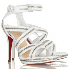 Christian Louboutin Rodita 120mm Sandalen Weiß Christian Louboutin Rodita 120mm Sandalen Weiß