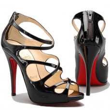 Christian Louboutin Croisilleta 120mm Sandalen Schwarz Christian Louboutin Croisilleta 120mm Sandalen Schwarz