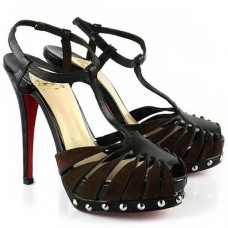 Christian Louboutin Zigounette 140mm Sandalen Schwarz Christian Louboutin Zigounette 140mm Sandalen Schwarz