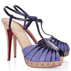 Christian Louboutin Zigounette 140mm Sandalen Lila Christian Louboutin Zigounette 140mm Sandalen Lila