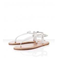 Christian Louboutin Flanana Sandalen Weiß Christian Louboutin Flanana Sandalen Weiß